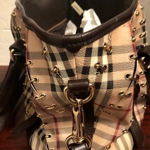Authentic Burberry Tote Handbag
